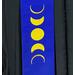 Unique celebrant stole, officiant stole with moon phases,  celebrant gift